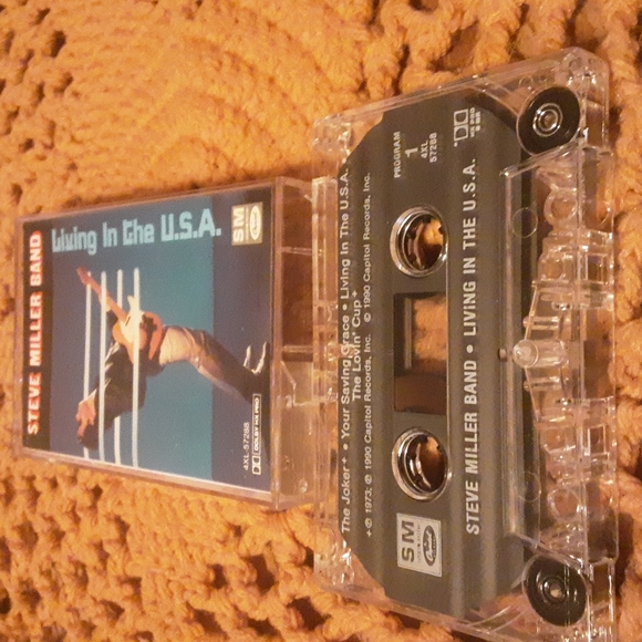 Steve Miller Band Living In The U.S.A. Cassette - Picture 4 of 6